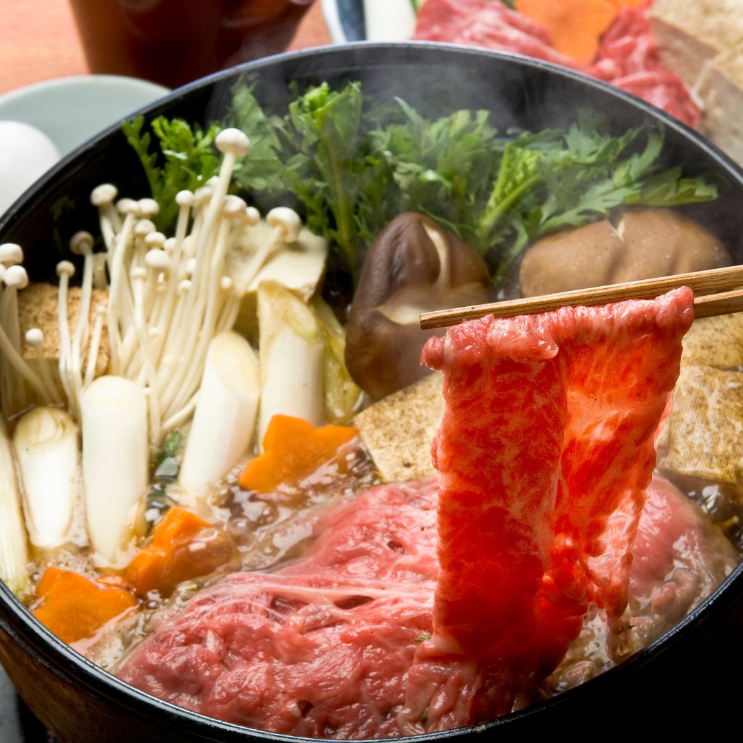 すき焼き(上)