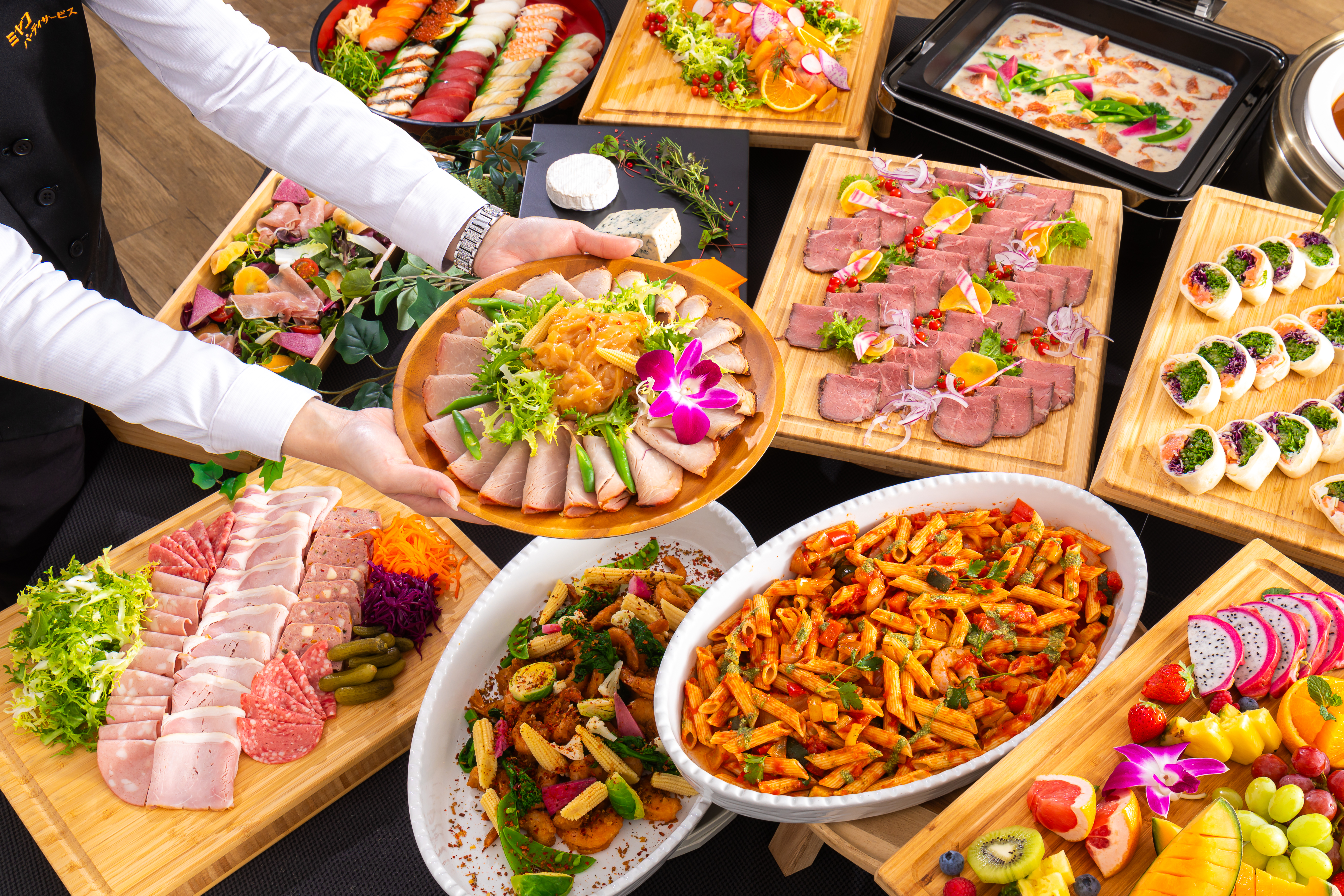 ミヤコパーティ ケータリング料理例A（パーティメニュー）