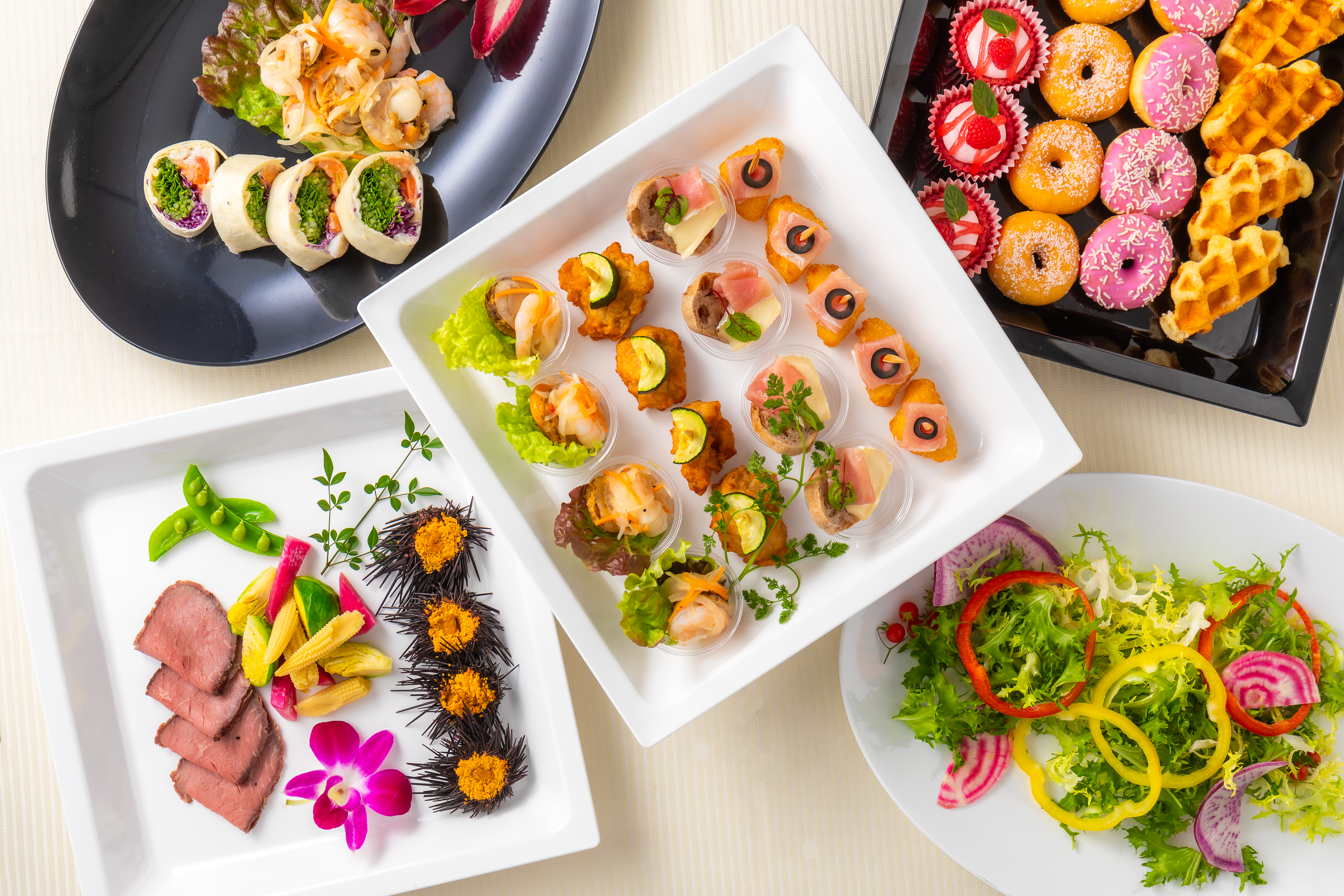 ミヤコパーティ ケータリング料理例B（オードブルやフィンガーフード）